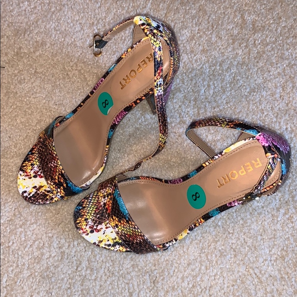 Snakeskin Heels